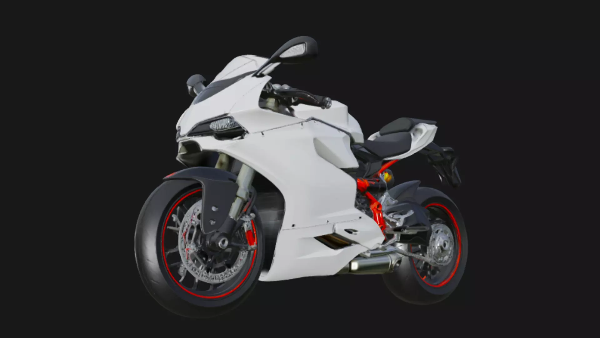 Ducati 1199 Panigale 2012 3D Model 3D model_5