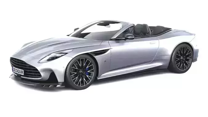Aston Martin DB12 Volante S 2026 3D model Aston Martin DB12 Volante S 2026 3D model