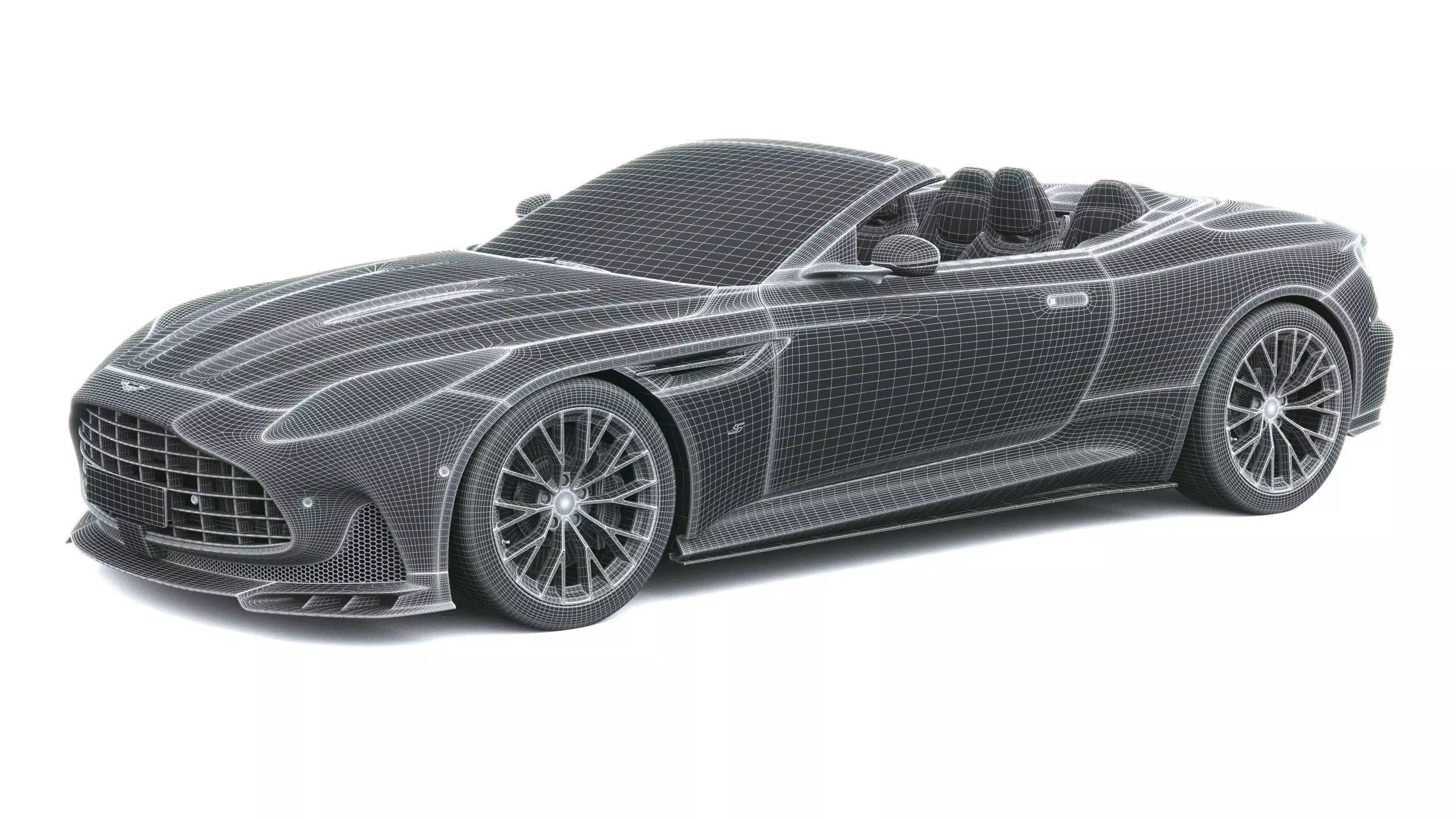 Aston Martin DB12 Volante S 2026 3D model_30