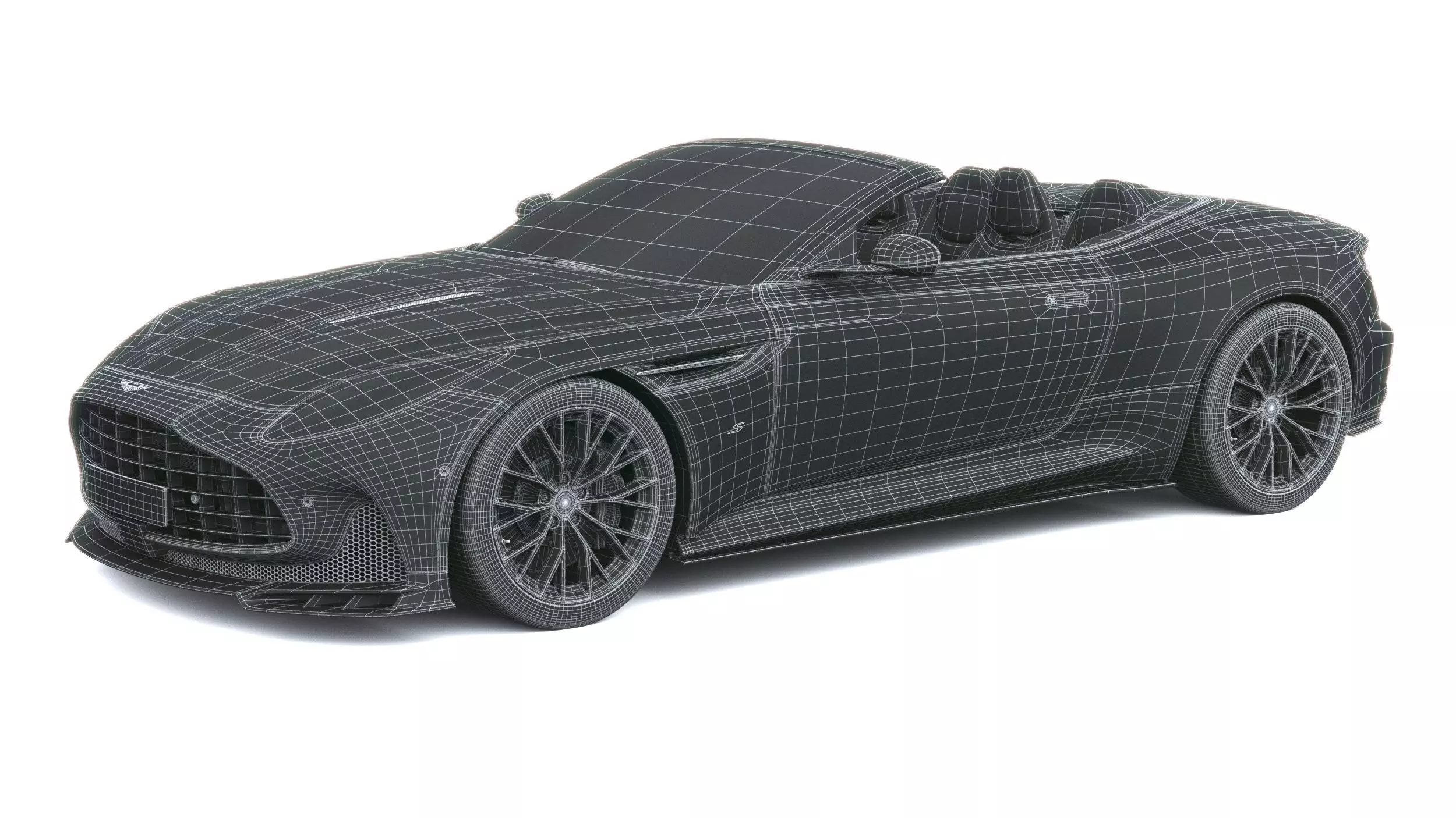 Aston Martin DB12 Volante S 2026 3D model_32