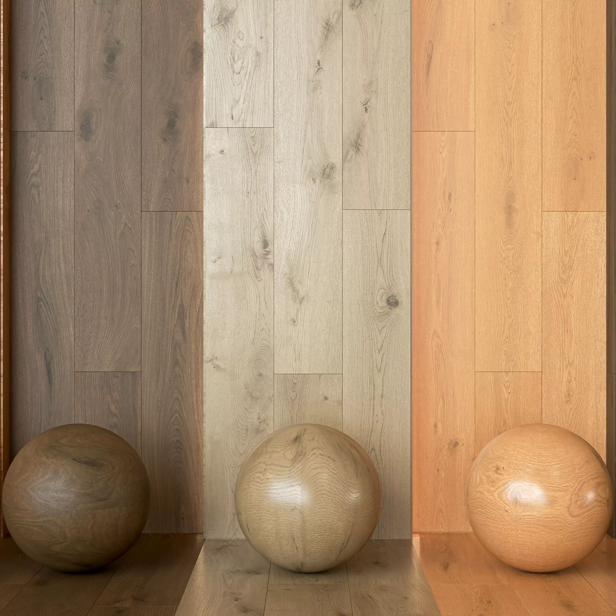 Atlas Concorde Entice - Pale Oak Wood-Look Planks -Set of 10 Texture_1