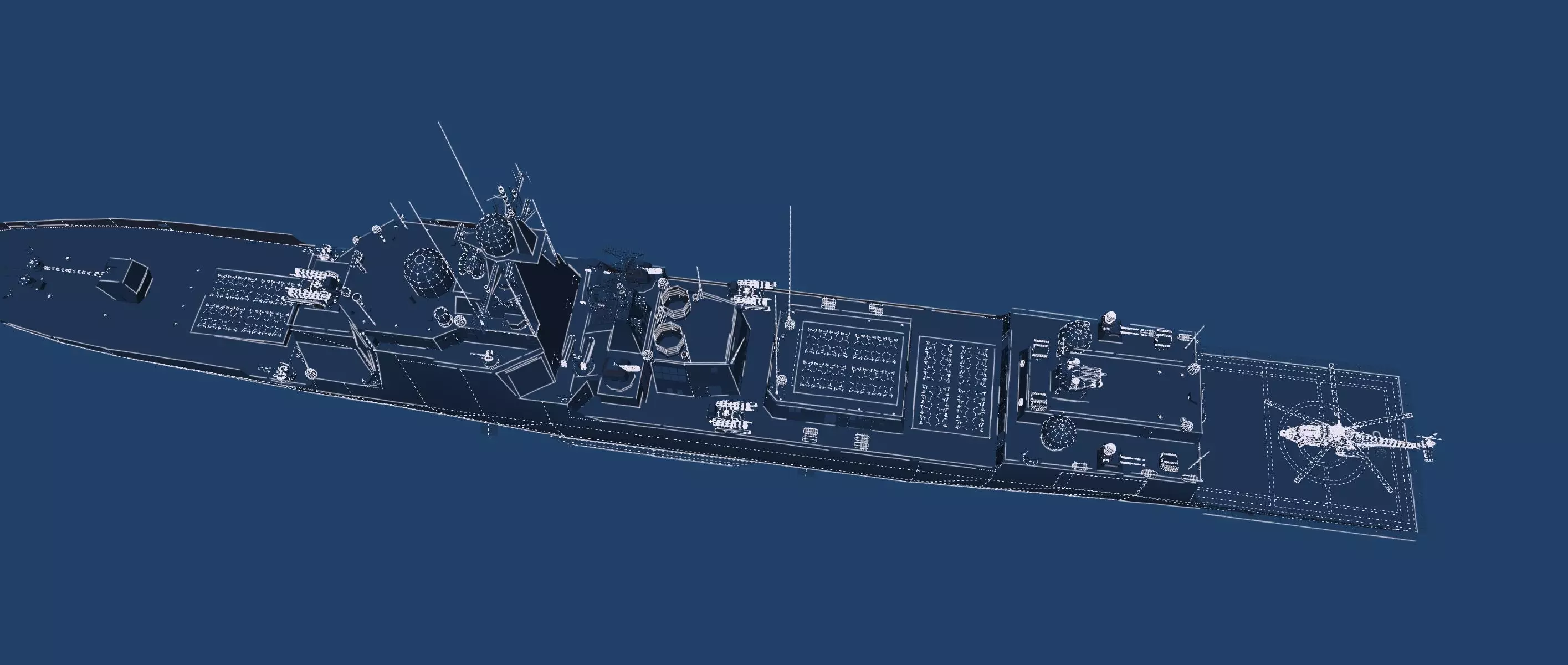 HELENIC COAST DESTROYER 3D model_49