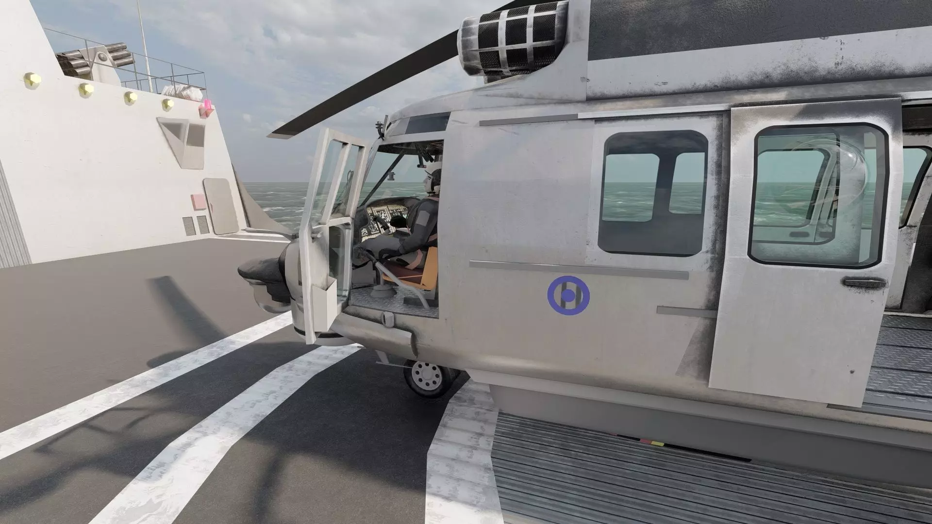 HELENIC COAST DESTROYER 3D model_34