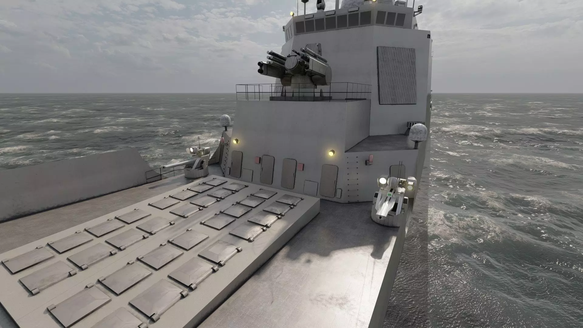 HELENIC COAST DESTROYER 3D model_19