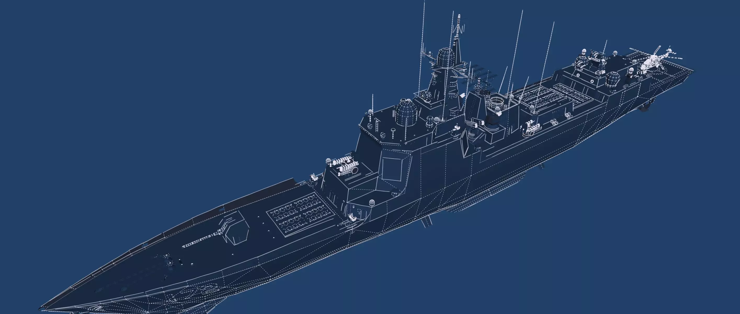 HELENIC COAST DESTROYER 3D model_47