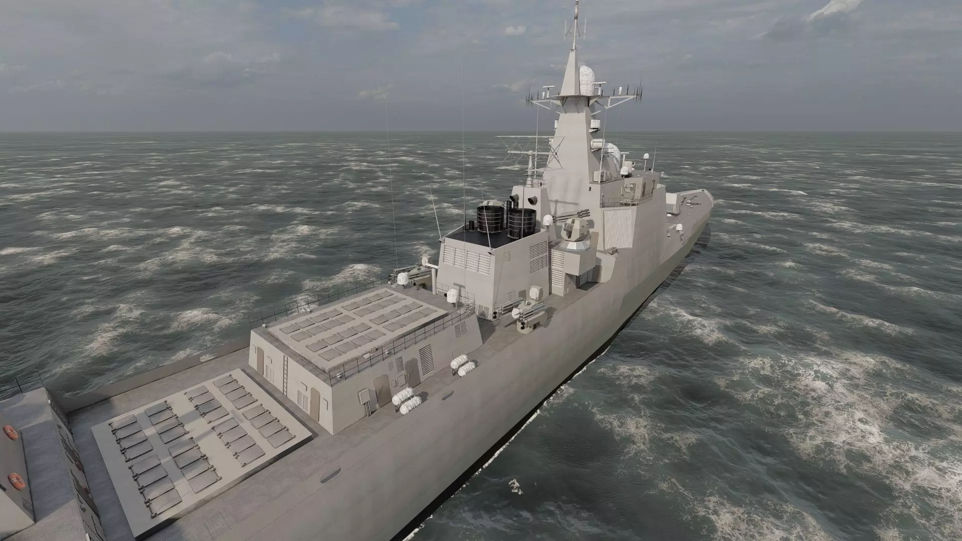 HELENIC COAST DESTROYER 3D model_16