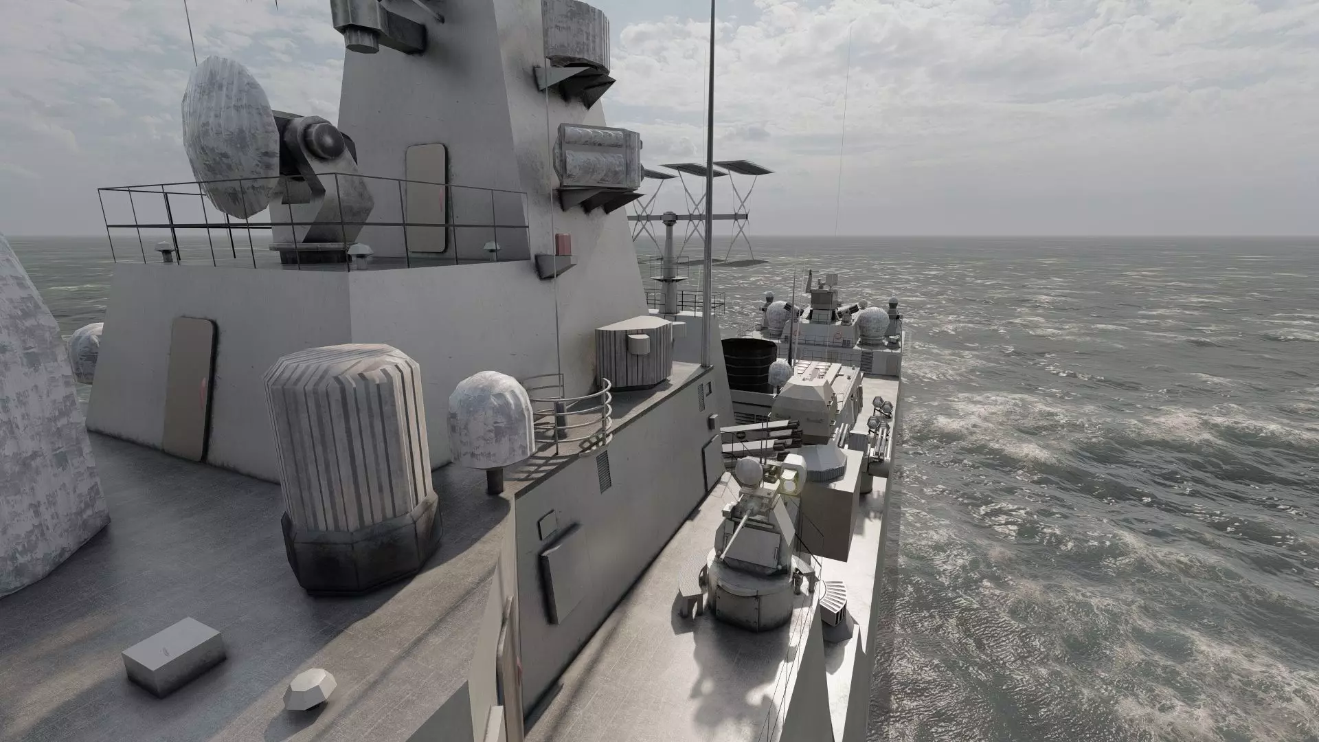 HELENIC COAST DESTROYER 3D model_22