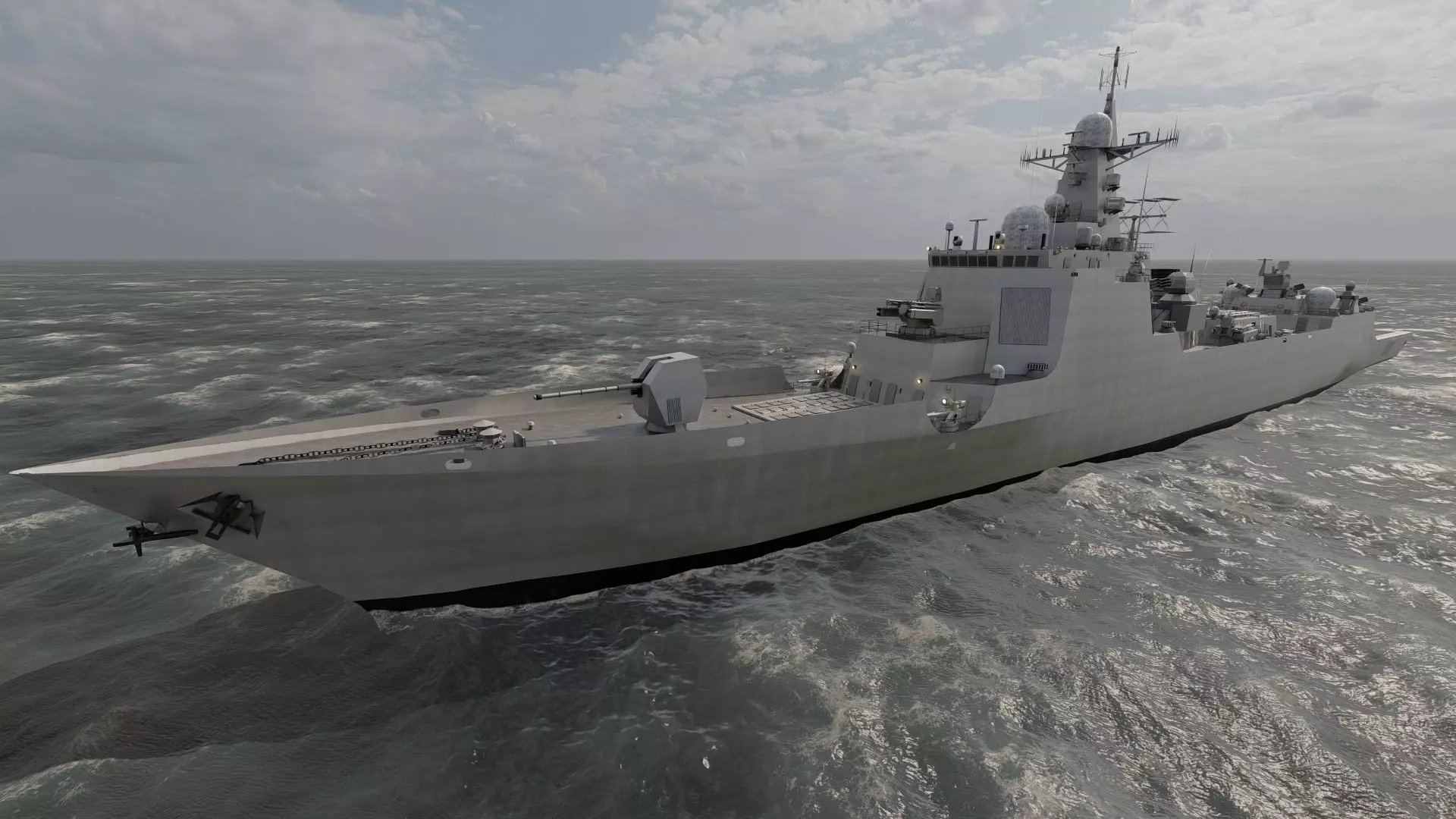 HELENIC COAST DESTROYER 3D model_7