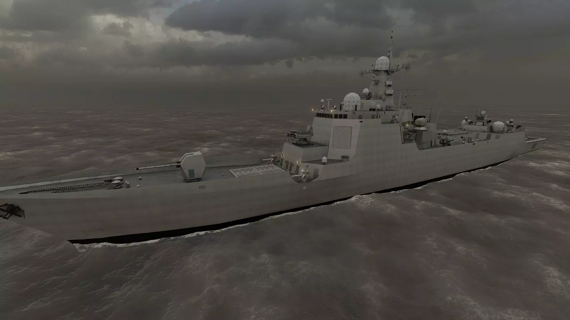 HELENIC COAST DESTROYER 3D model_37