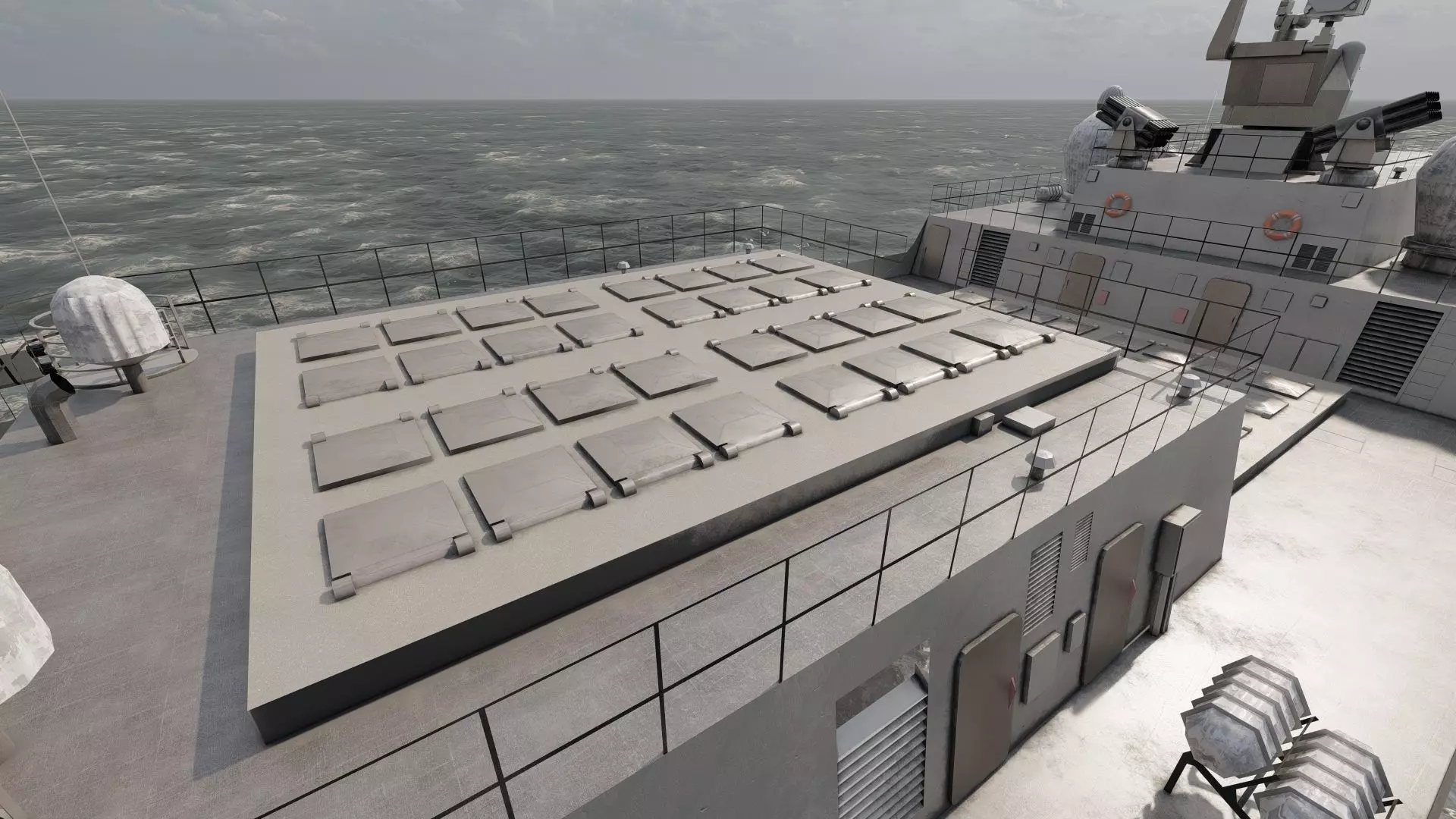 HELENIC COAST DESTROYER 3D model_27