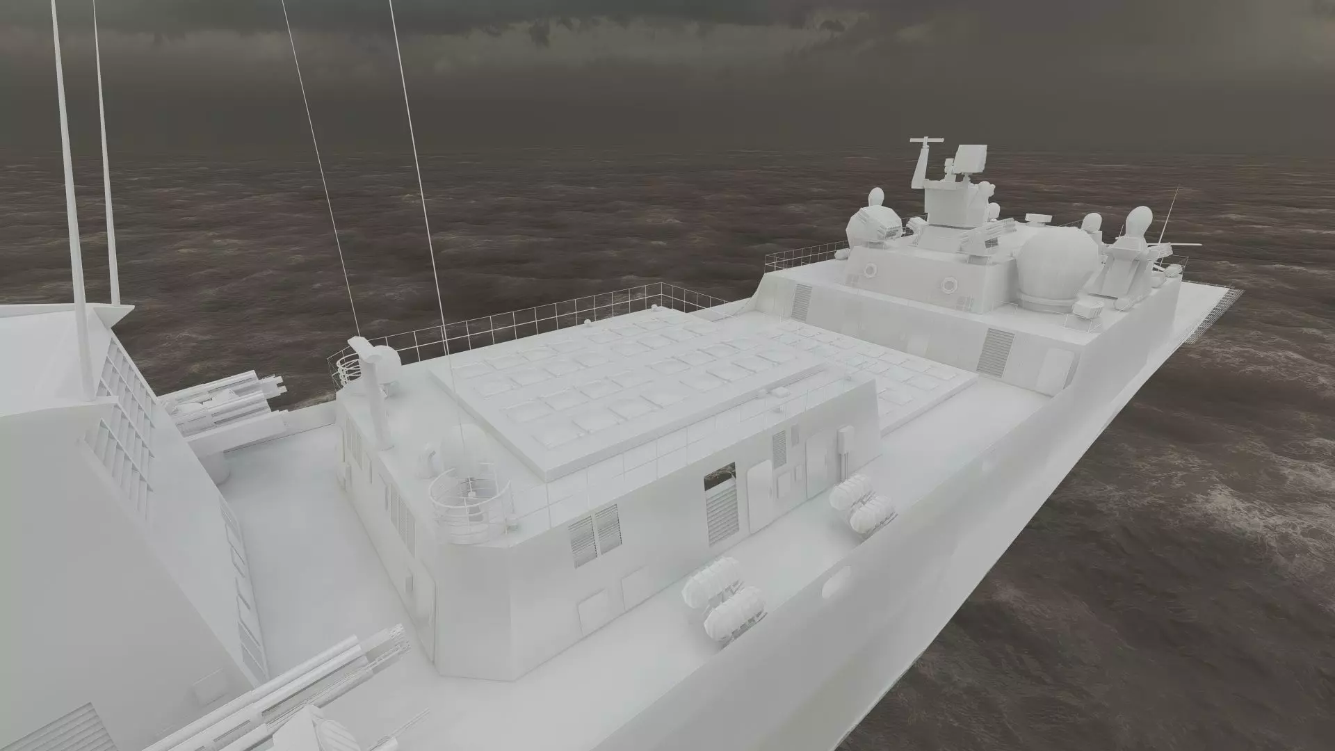 HELENIC COAST DESTROYER 3D model_42