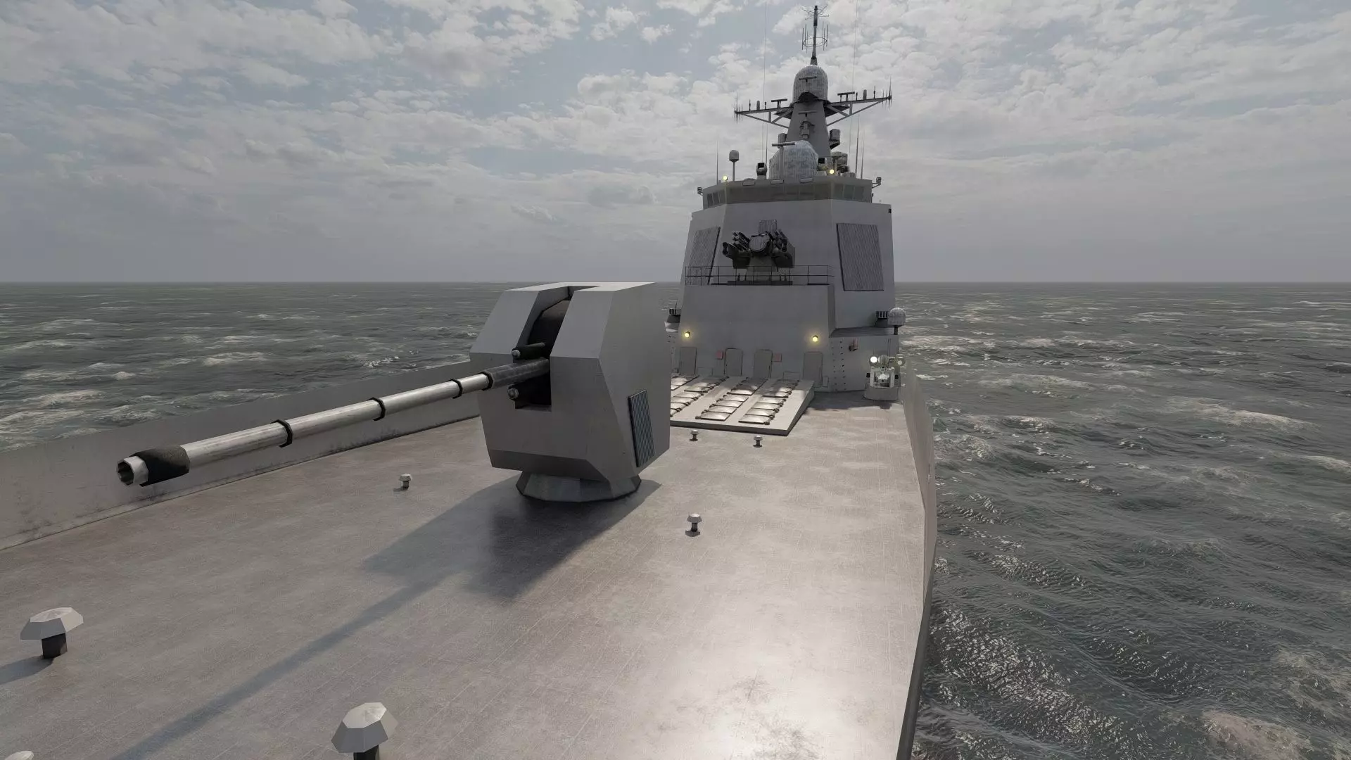 HELENIC COAST DESTROYER 3D model_18