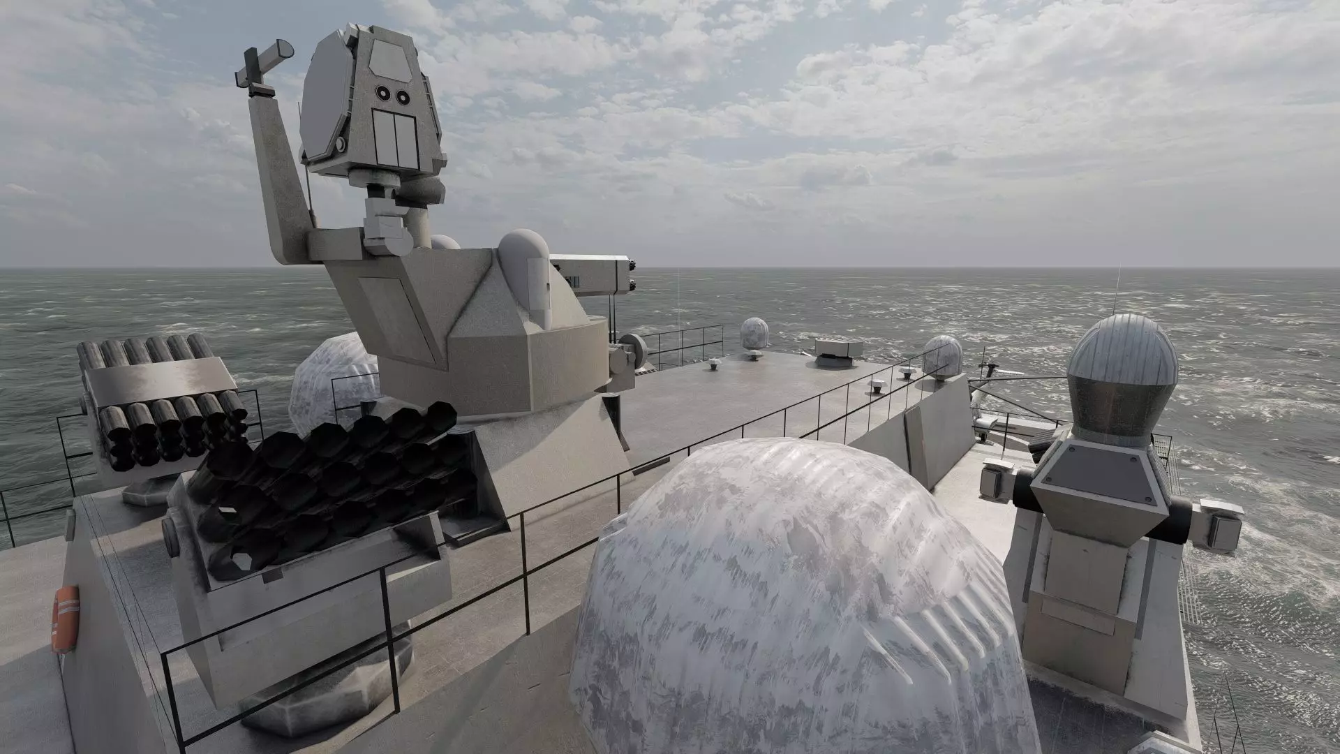 HELENIC COAST DESTROYER 3D model_29