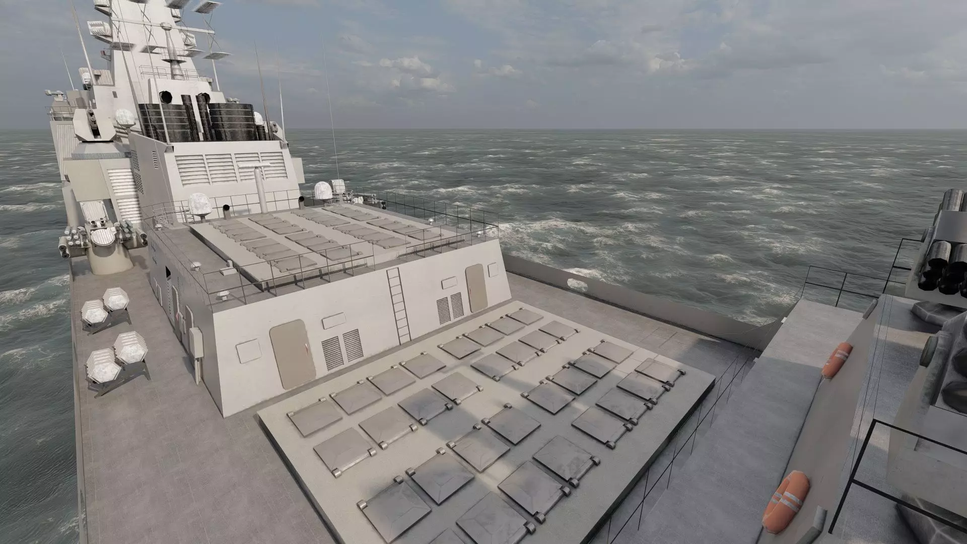 HELENIC COAST DESTROYER 3D model_30