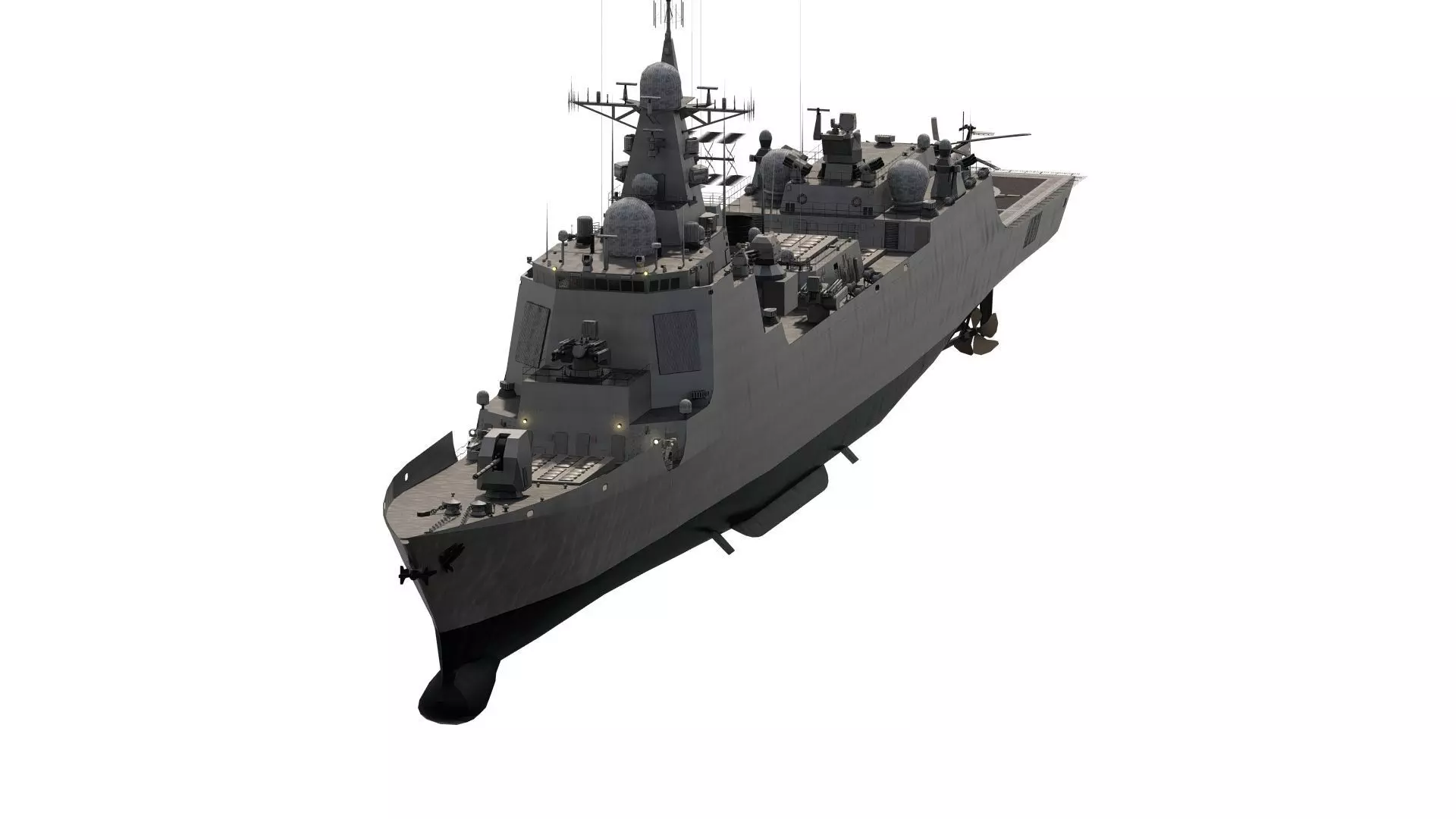 HELENIC COAST DESTROYER 3D model_1