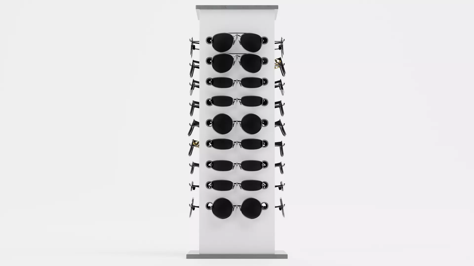 -Sunglasses on Stand V1- 3D model_1