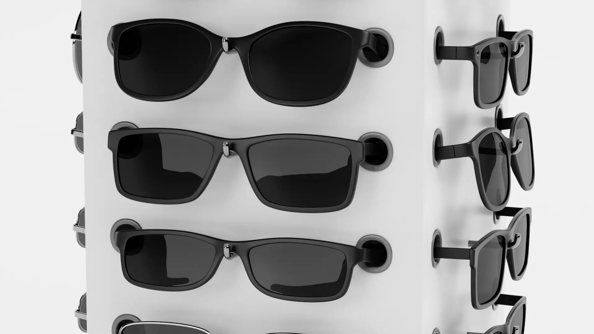 -Sunglasses on Stand V1- 3D model_7