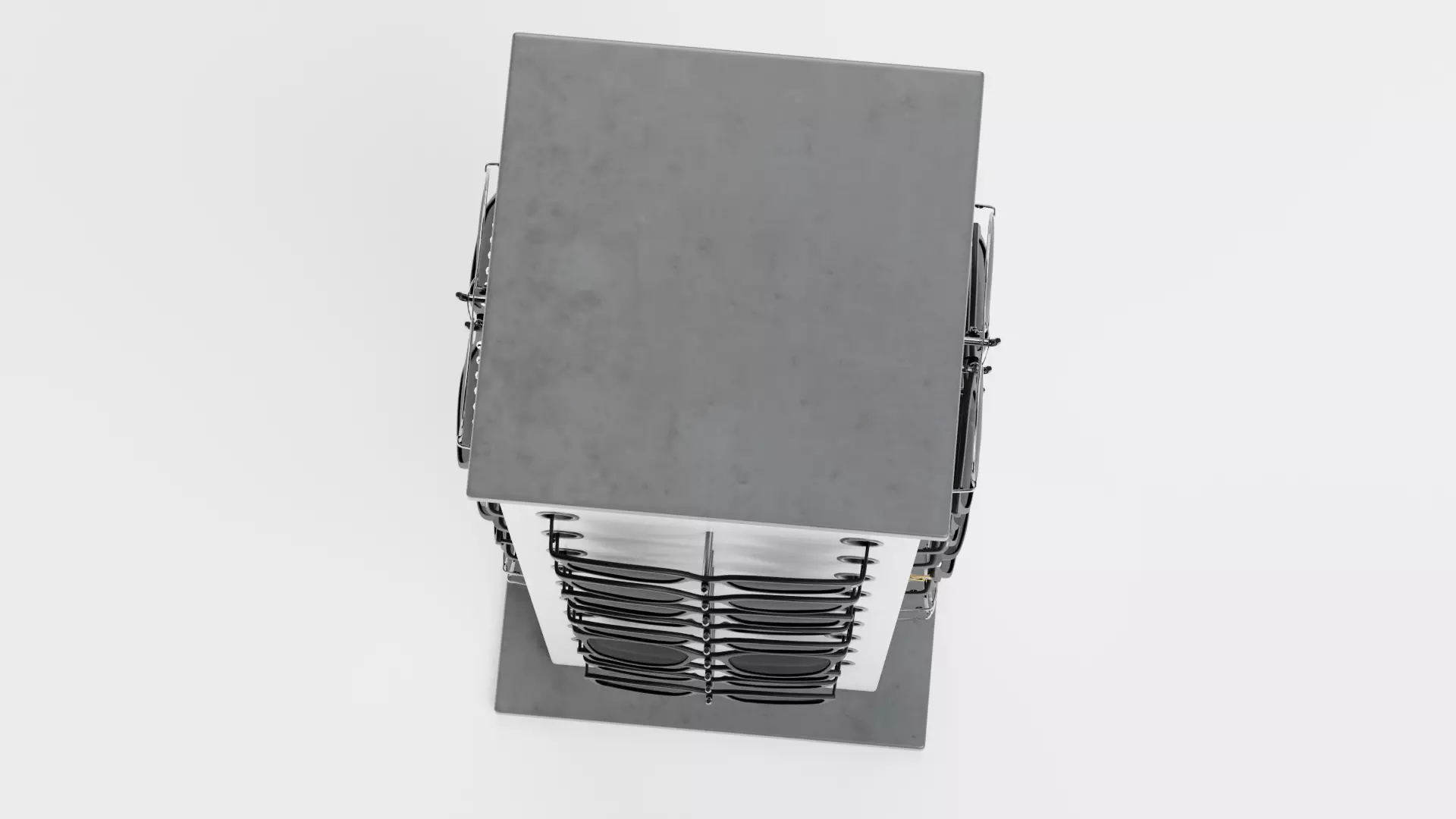 -Sunglasses on Stand V1- 3D model_5