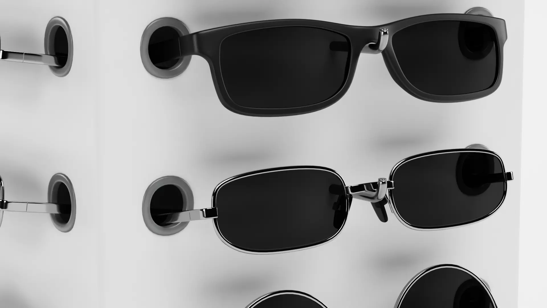-Sunglasses on Stand V1- 3D model_8