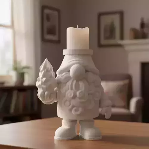Whimsical Gnome Tealight Candle Holder