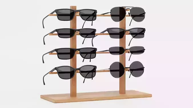 -Sunglasses on Stand V2-