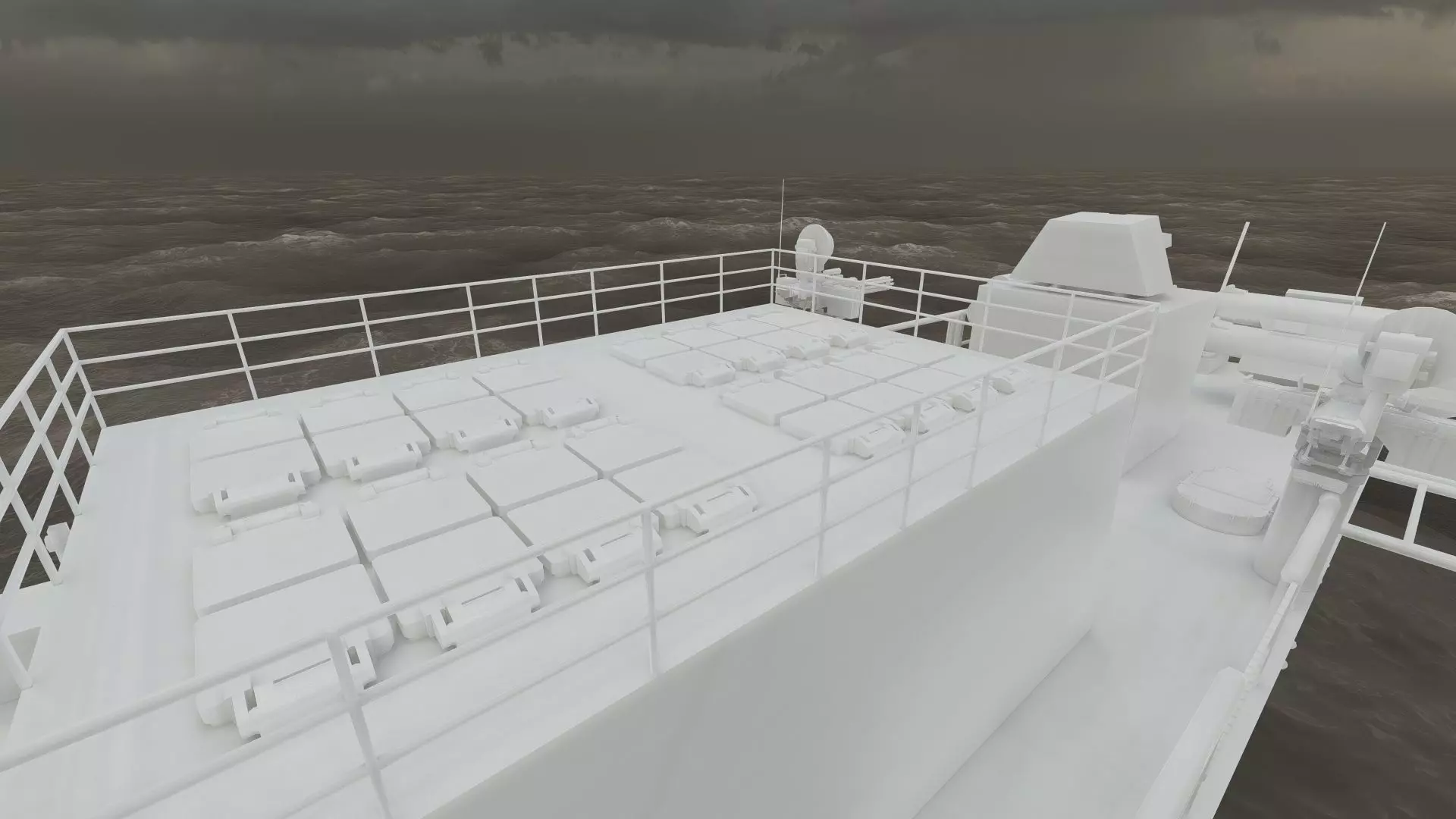 GUIDED MISSILE FAST ATTACK BOAT DESIGN 3D model_43