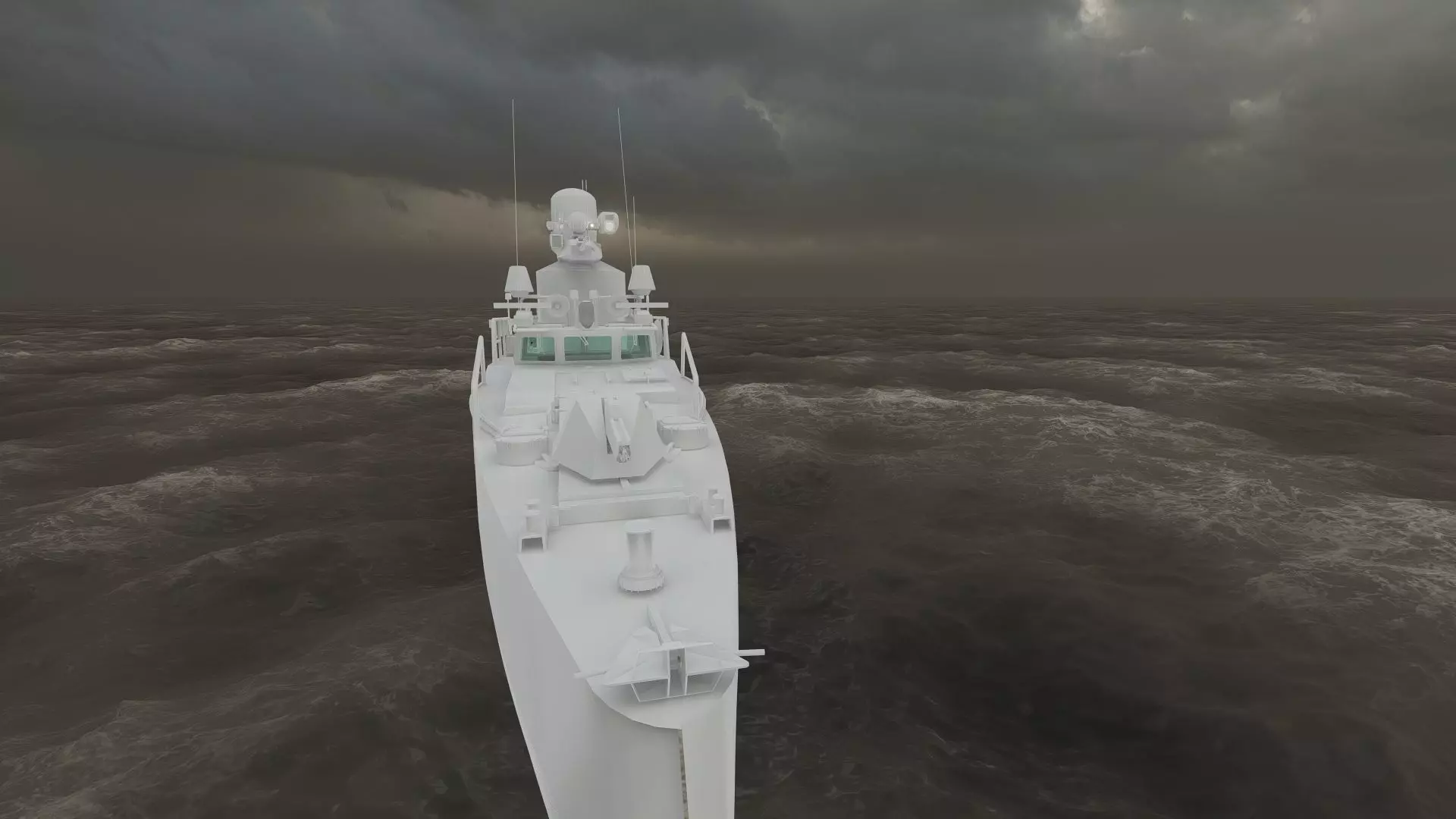 GUIDED MISSILE FAST ATTACK BOAT DESIGN 3D model_39