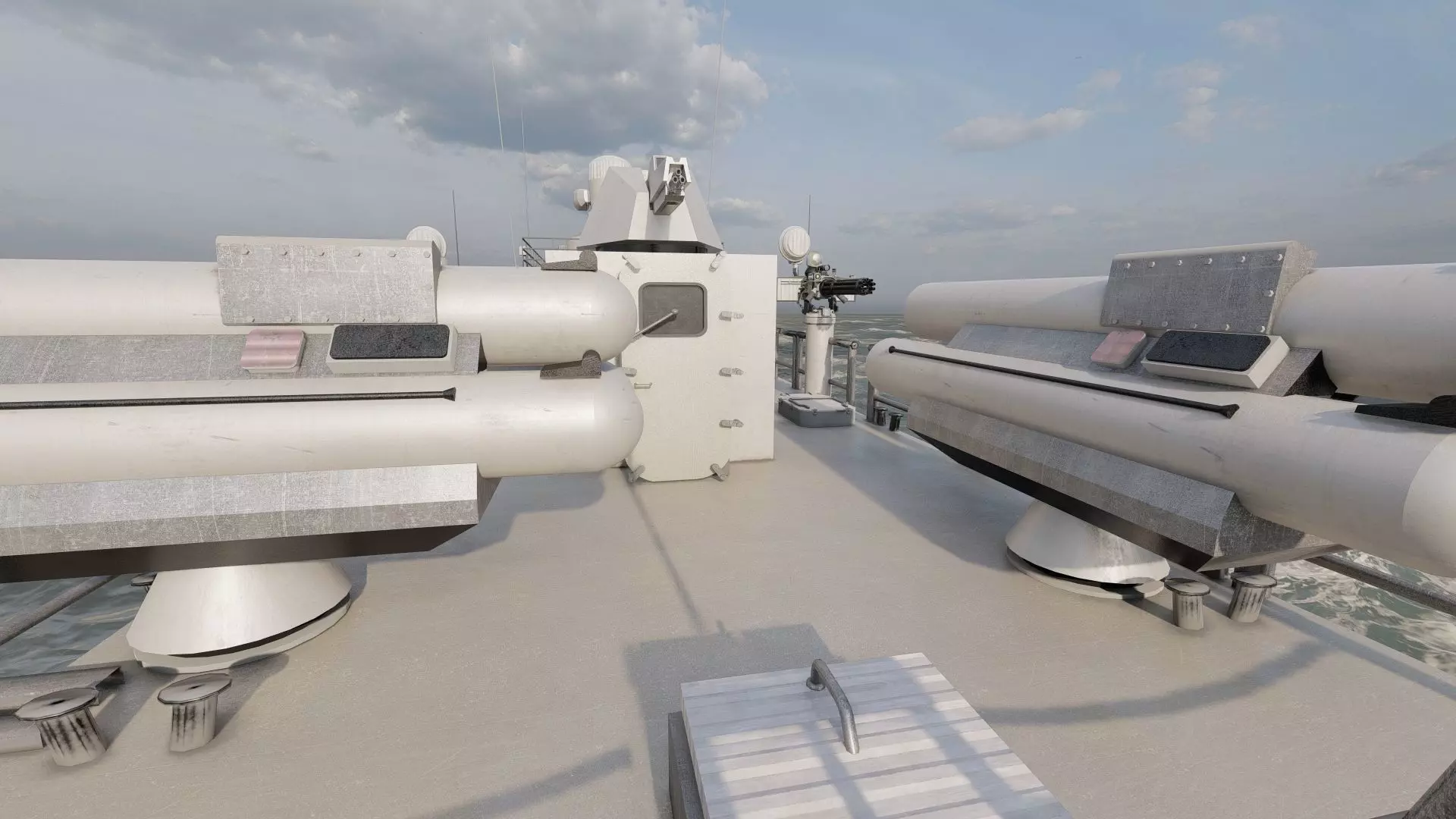 GUIDED MISSILE FAST ATTACK BOAT DESIGN 3D model_29