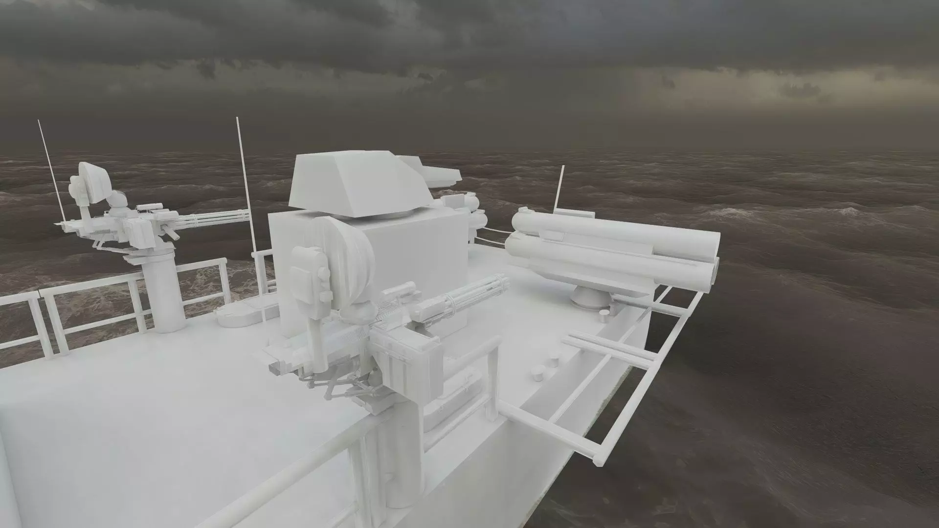 GUIDED MISSILE FAST ATTACK BOAT DESIGN 3D model_44