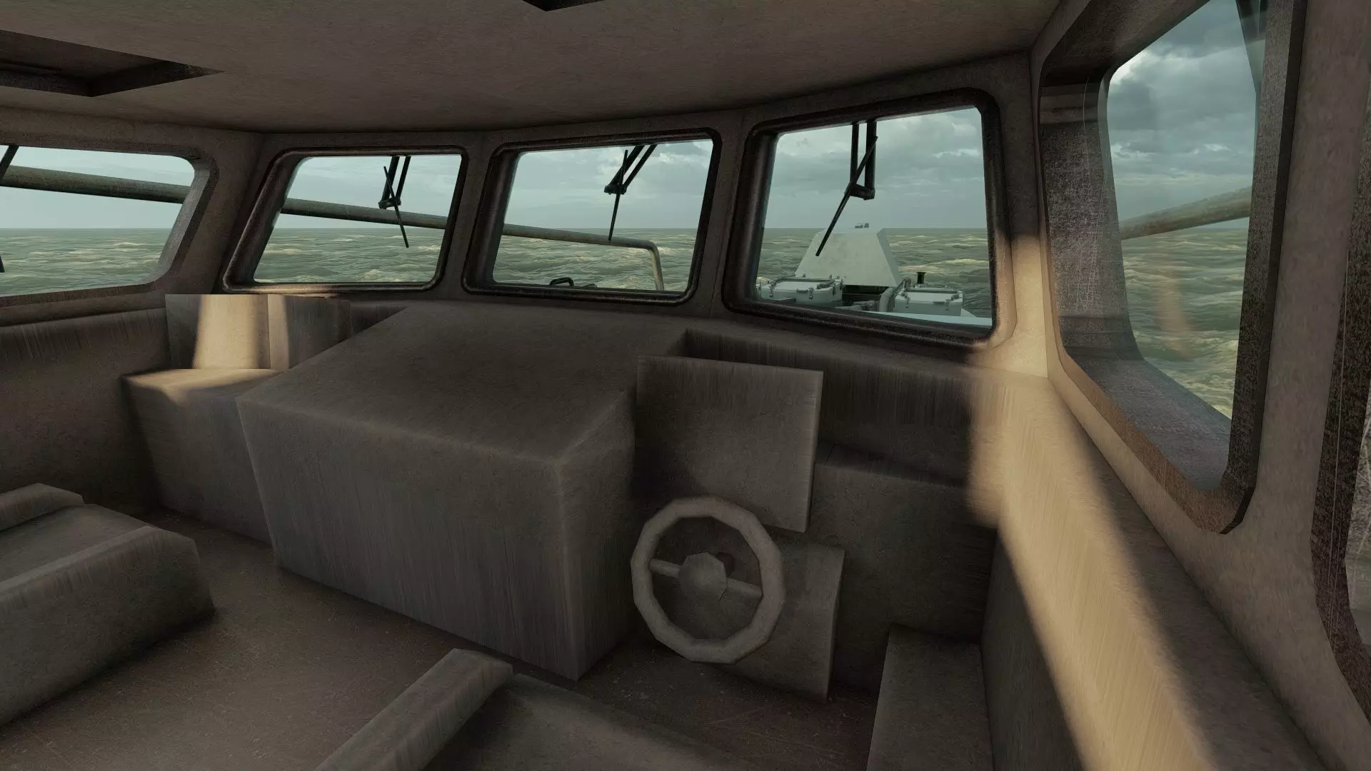 GUIDED MISSILE FAST ATTACK BOAT DESIGN 3D model_36