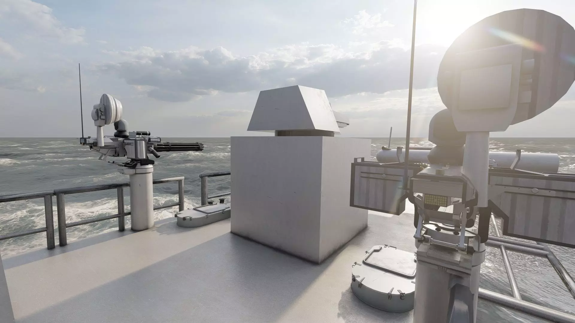 GUIDED MISSILE FAST ATTACK BOAT DESIGN 3D model_27