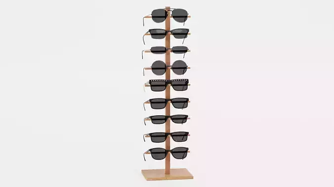 -Sunglasses on Stand V3-