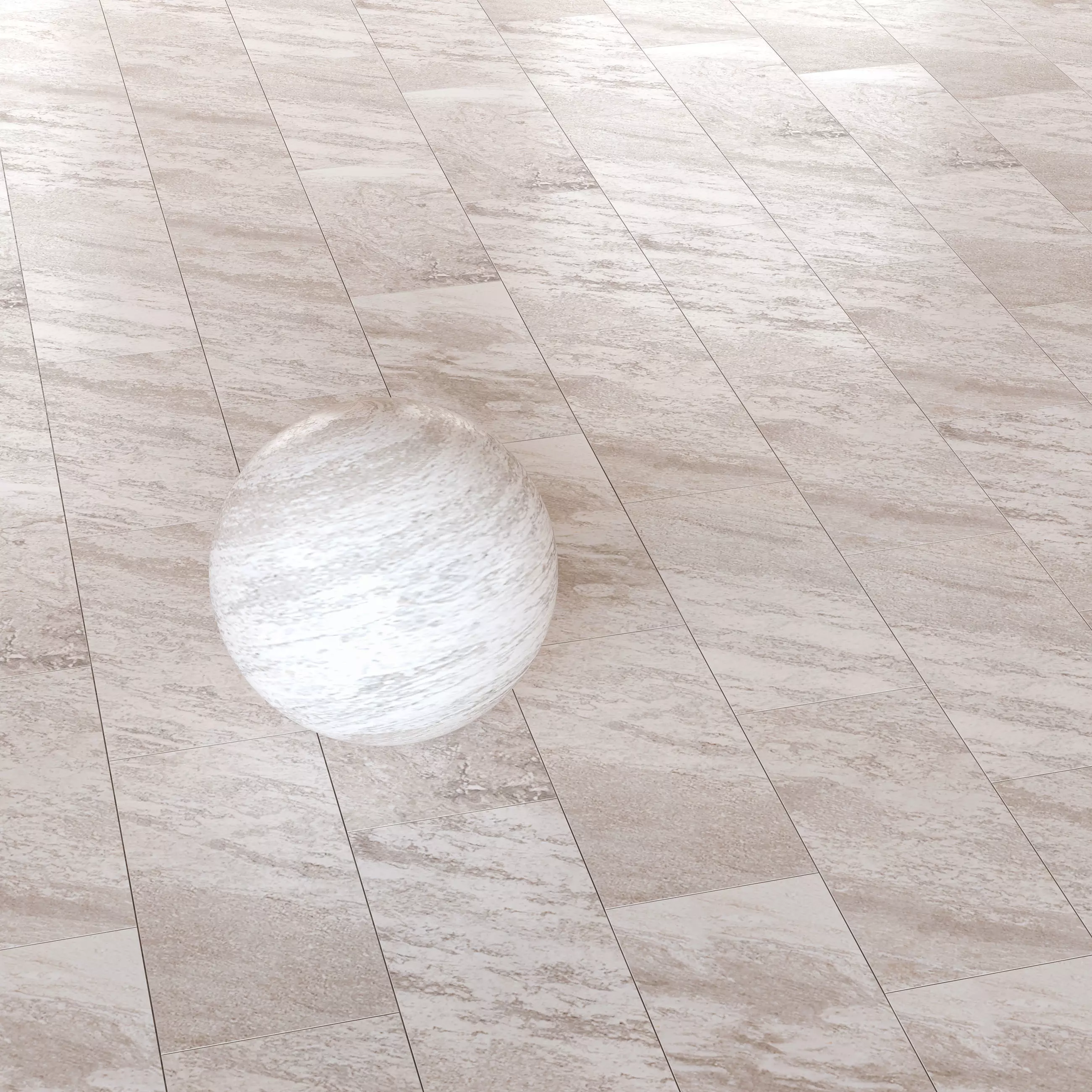 Keope Limes - Multi-Format Stone-Look Paving Tiles -Set of 19 Texture_1