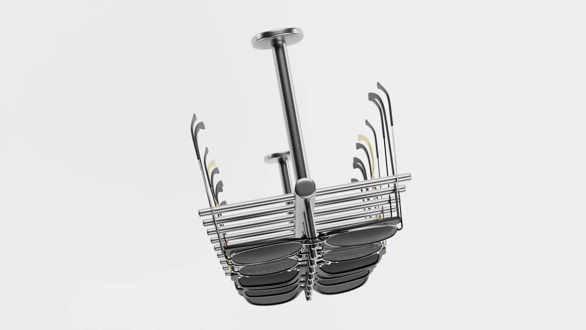 -Sunglasses on Stand V5- 3D model_5