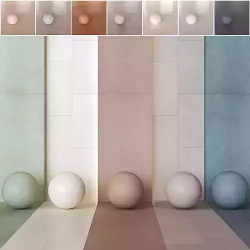 Keope Elements Design Wall and Floor Tiles - 4 Colors -Set of 20