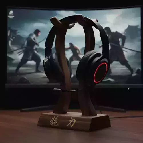 Katana Stand Style Headphone Holder