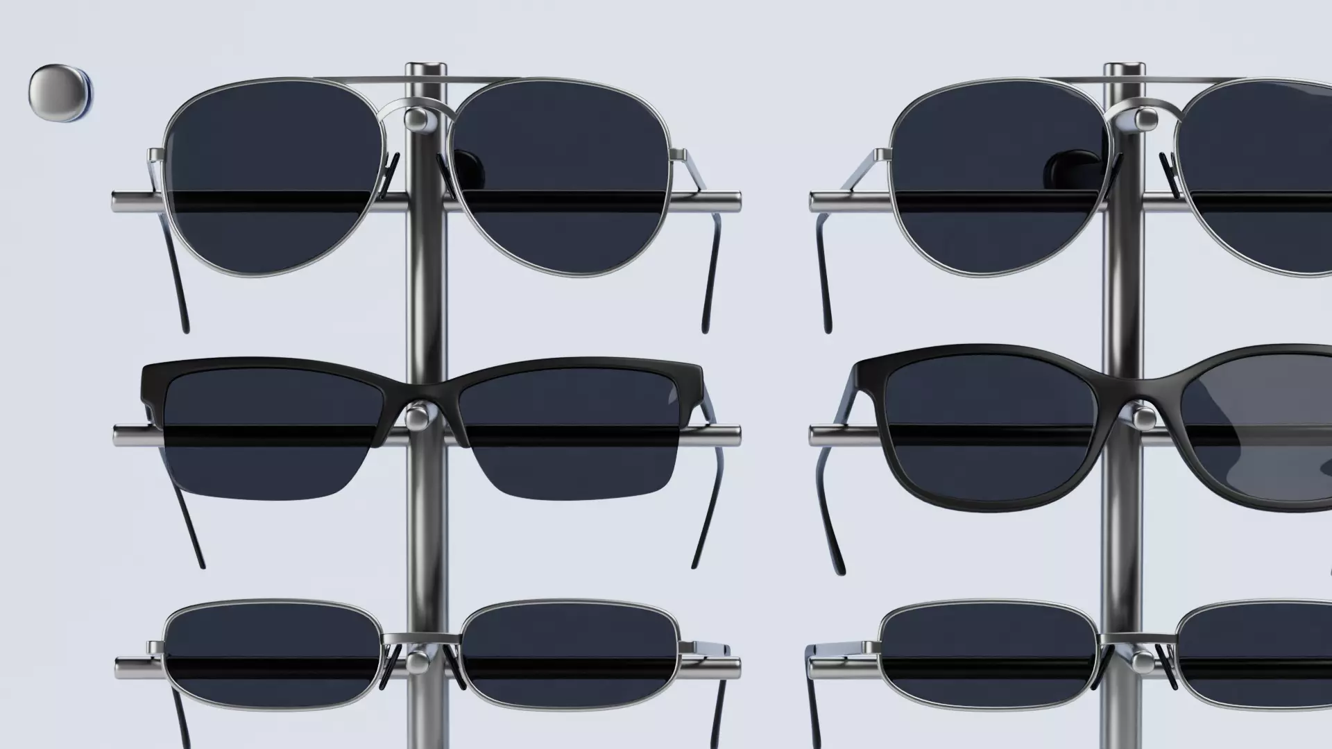 -Sunlasses on Stand V6- 3D model_6