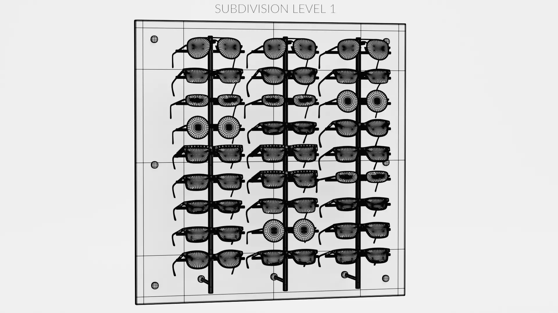 -Sunlasses on Stand V6- 3D model_10