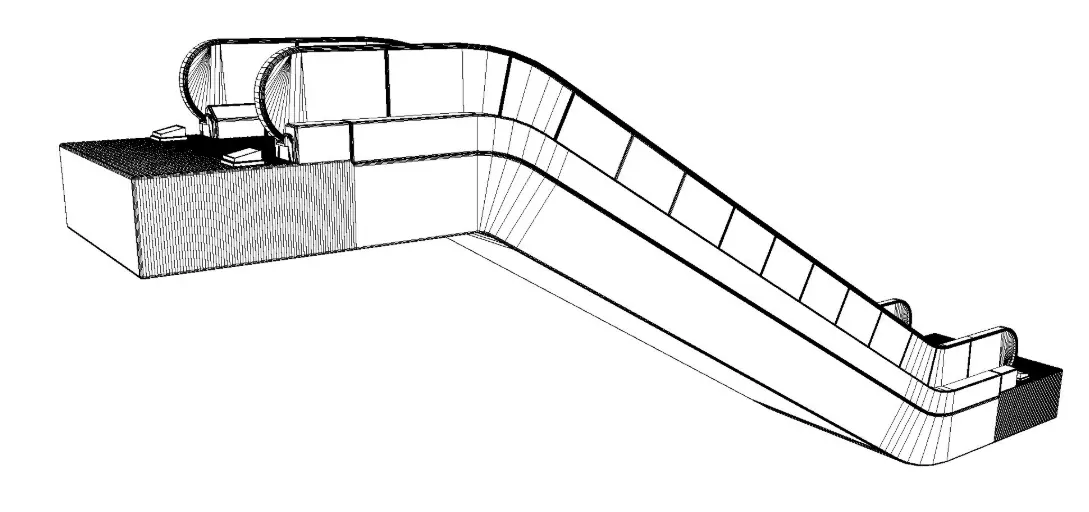 Airport Collection X-Ray Machine With Metal Detector 3D model_25