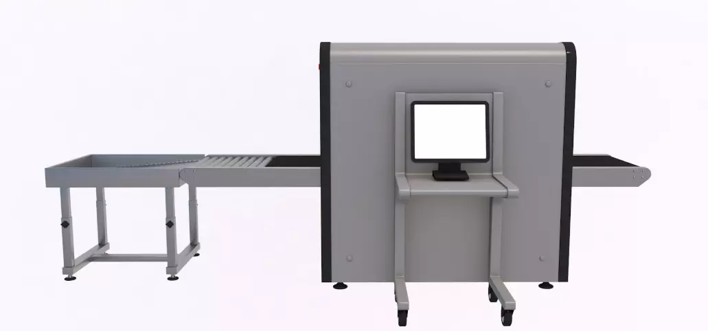Airport Collection X-Ray Machine With Metal Detector 3D model_7