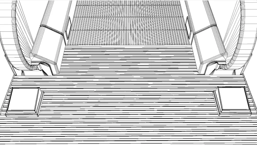 Airport Collection X-Ray Machine With Metal Detector 3D model_27