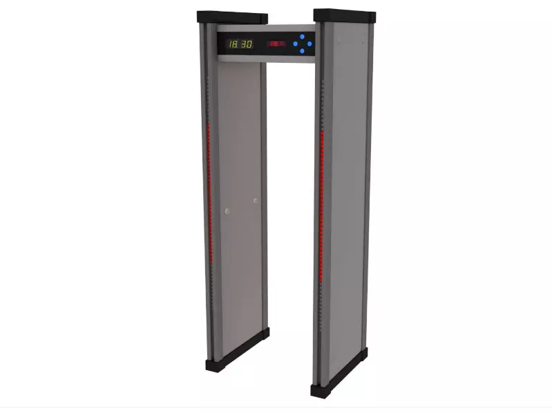 Airport Collection X-Ray Machine With Metal Detector 3D model_6