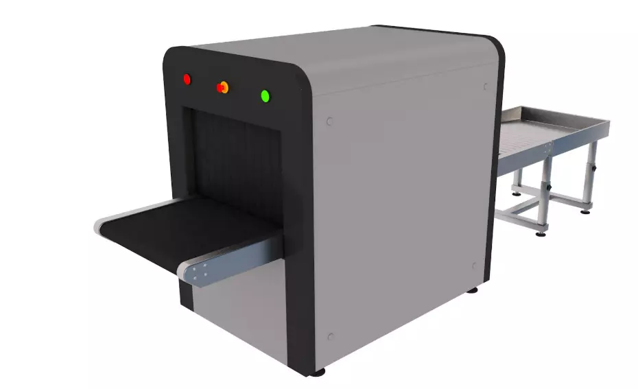 Airport Collection X-Ray Machine With Metal Detector 3D model_19
