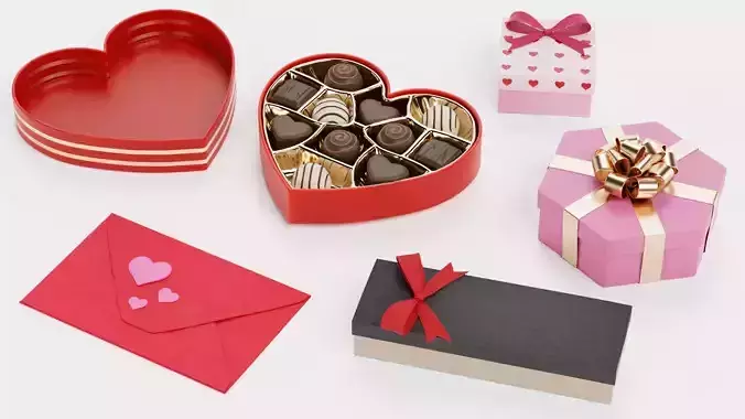 -Valentine Objects-