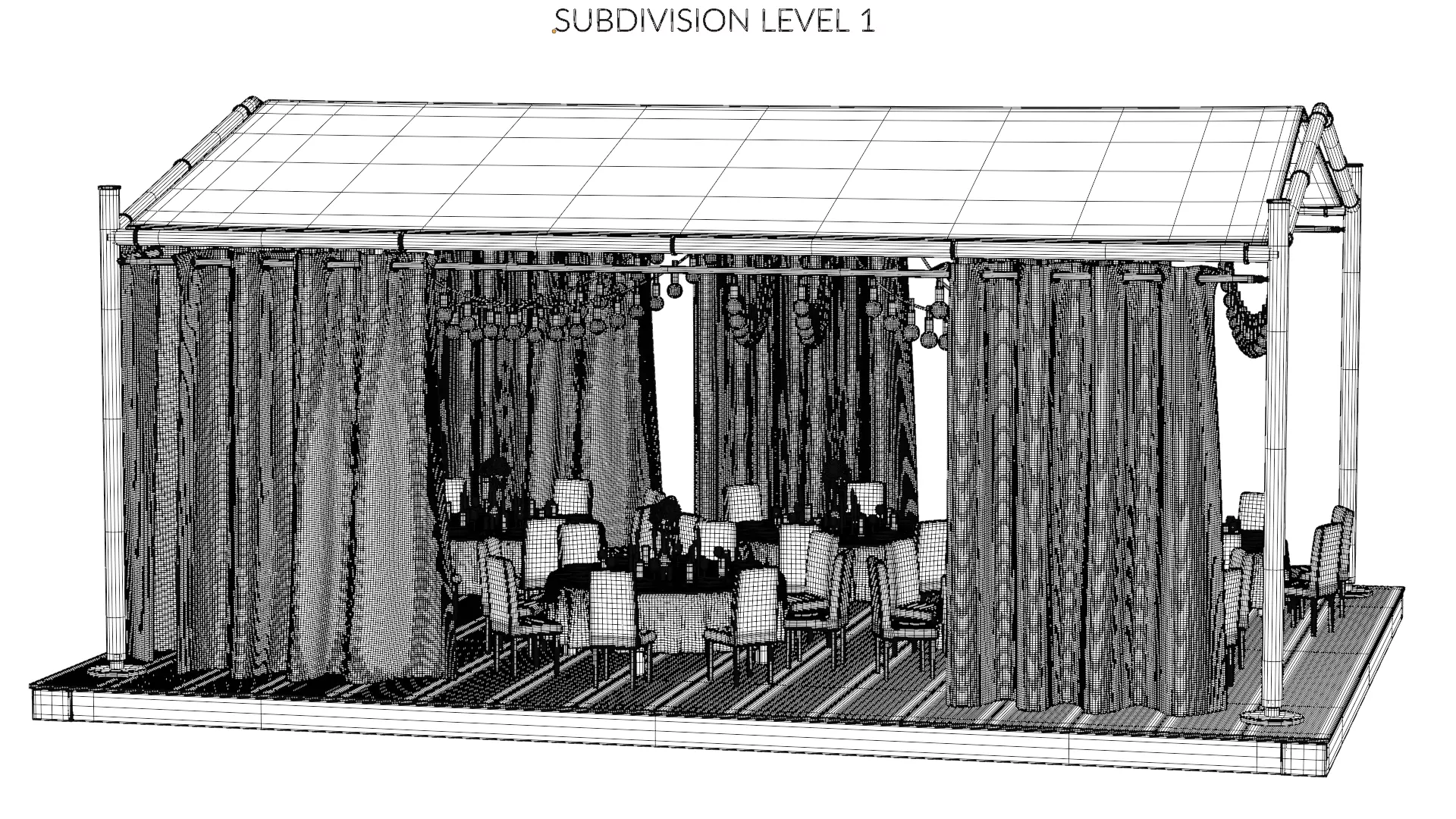 -Wedding Gazebo- 3D model_18