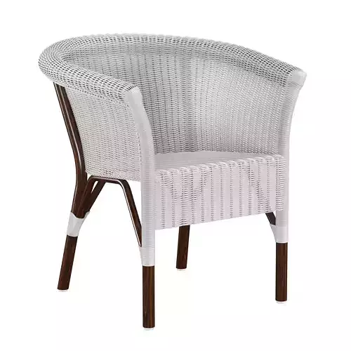 Traditional armchair 3D model