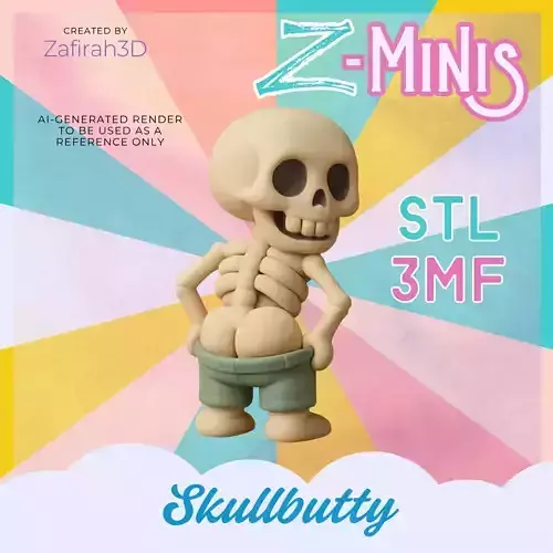 Z-MINIS SKULLBUTTY