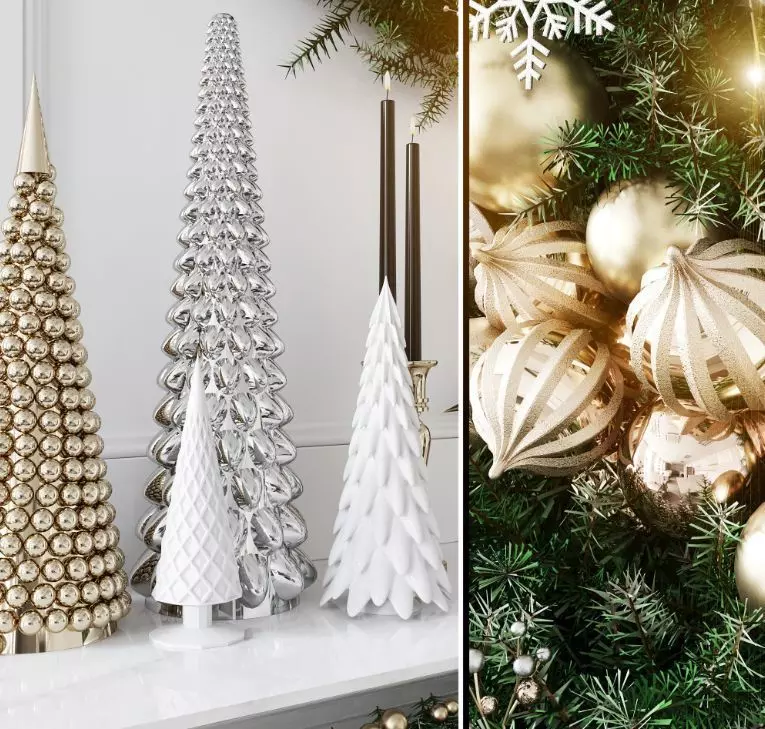 Christmas Decorative set sk 1 3D model_3