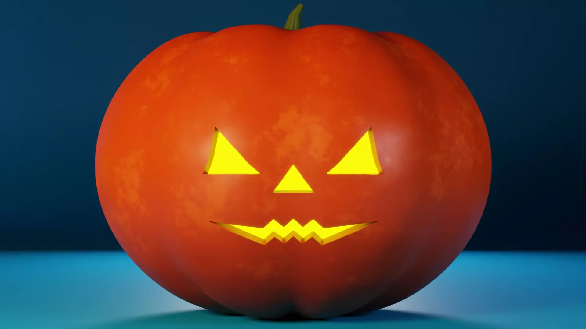 Pumpkin 3D model_1