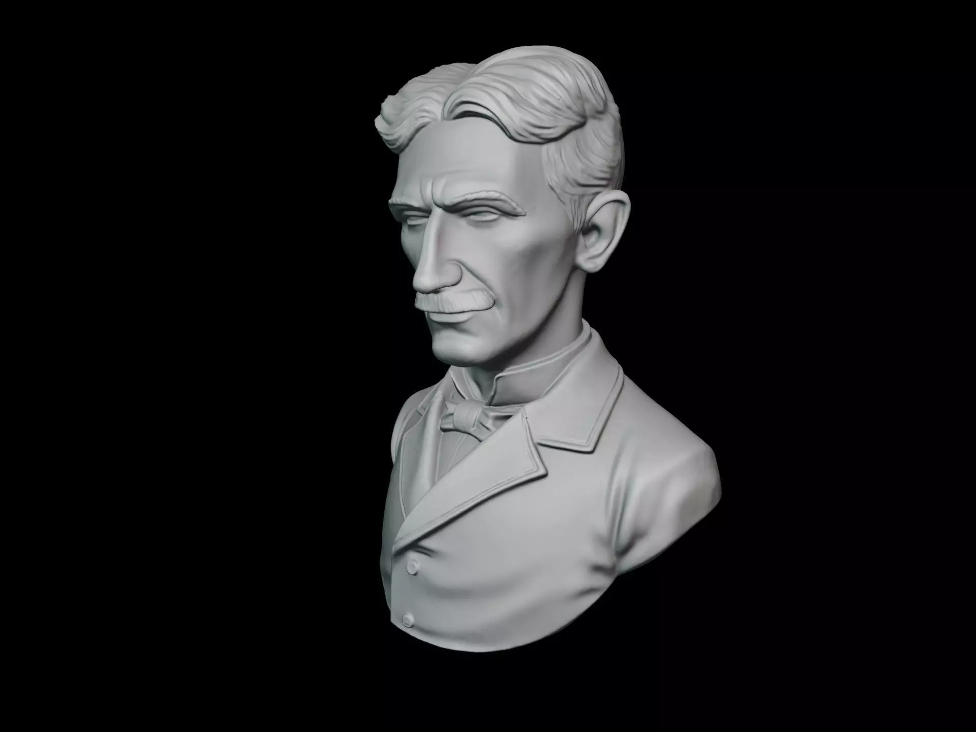 Nikola Tesla 3D model_8